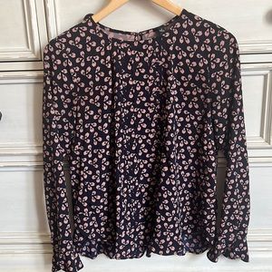 Floral Ann Taylor blouse